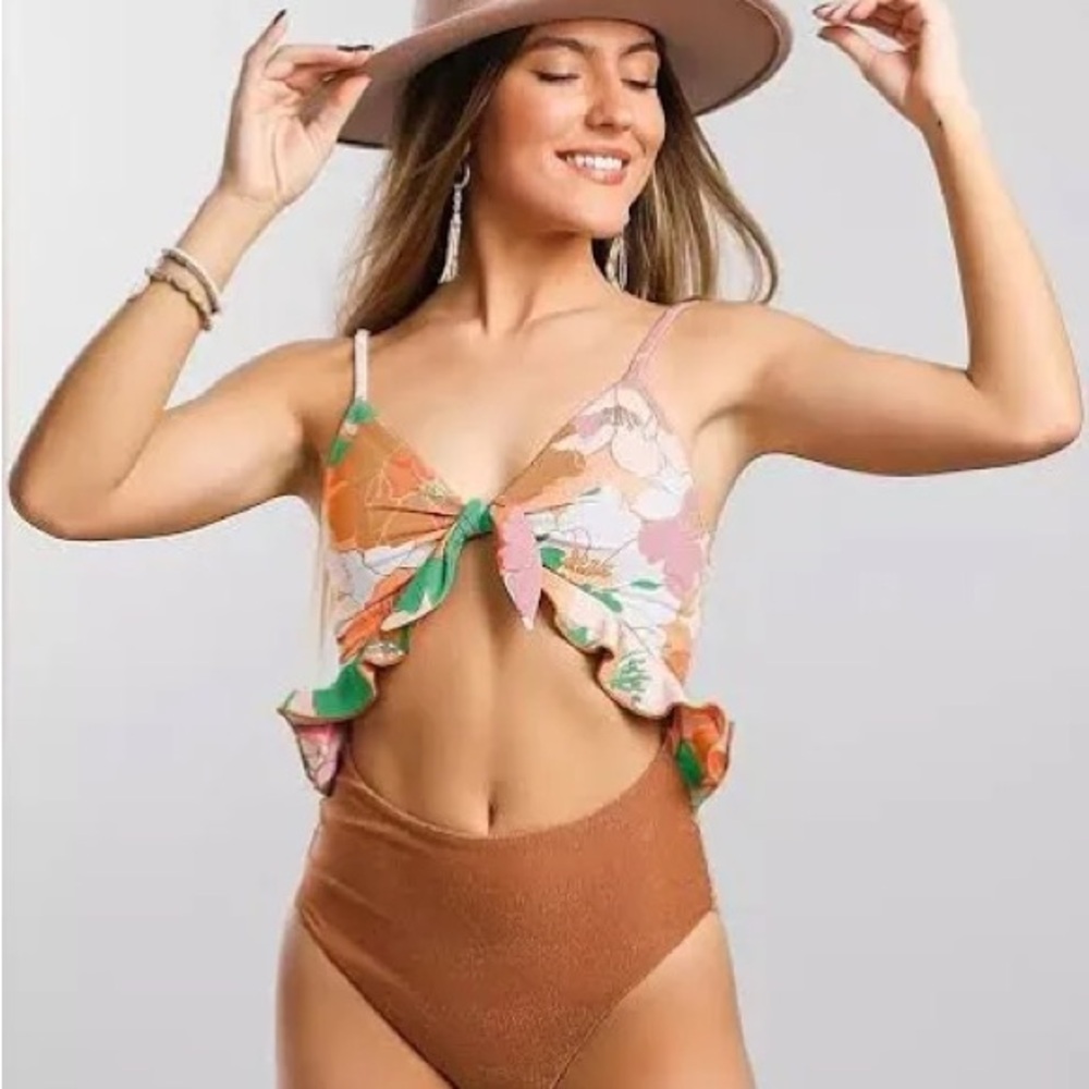 Floral Multicolor Swimsuit